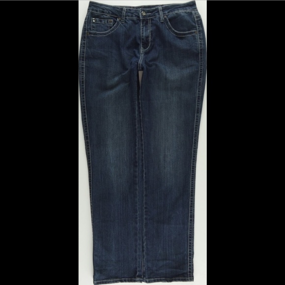 SOLD Jag Mid Rise Slim Leg Bling Women's 12 #1337 - Picture 4 of 9